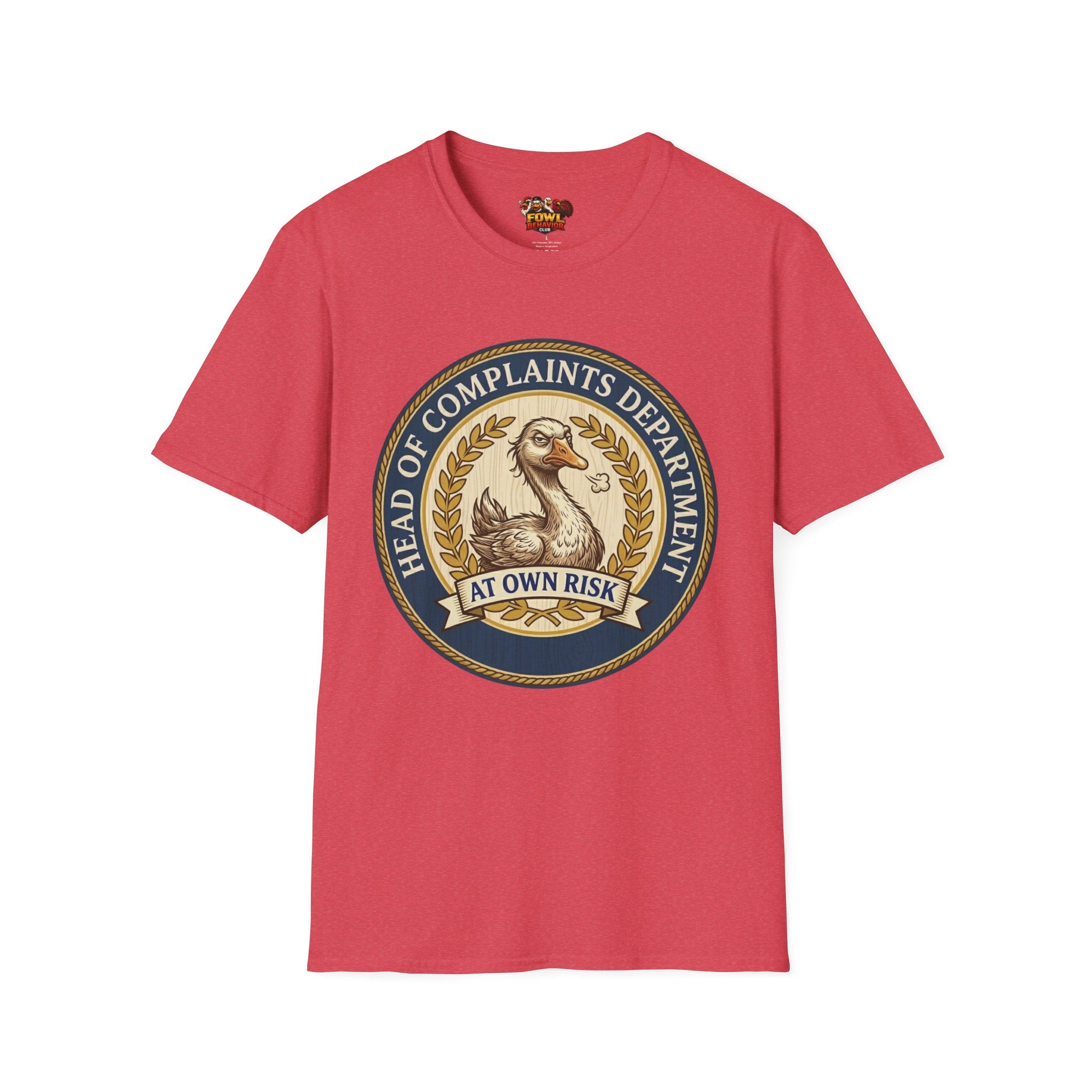 Head of Complaint Dept (Goose) T-Shirt