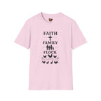 Faith Family Flock FBC (chicken) T-Shirt