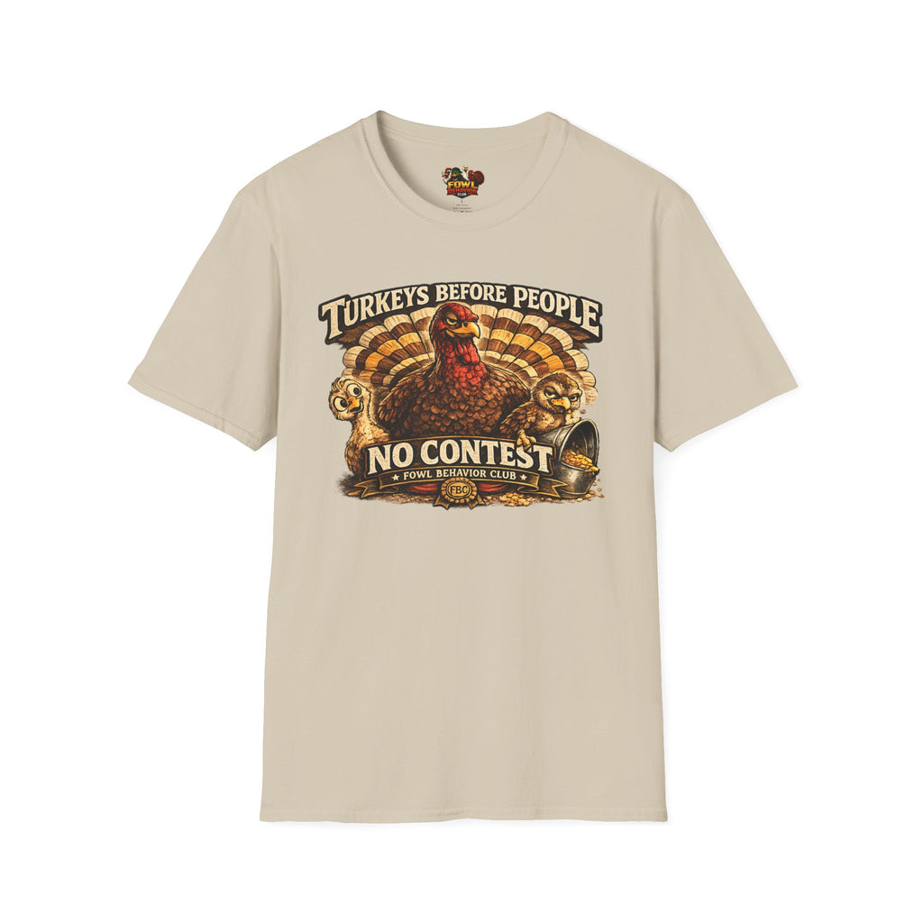 Turkeys over People T-Shirt