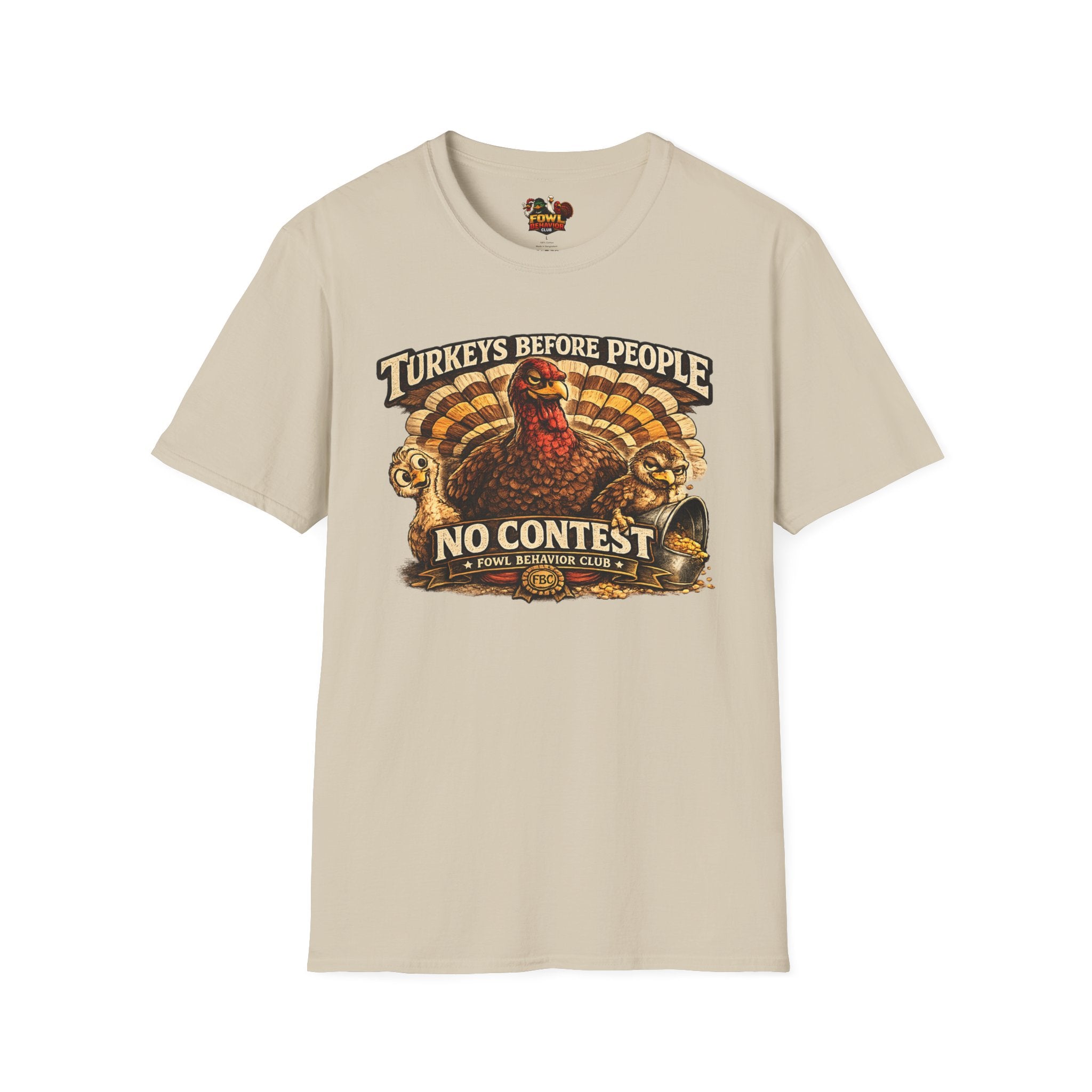 Turkeys over People T-Shirt