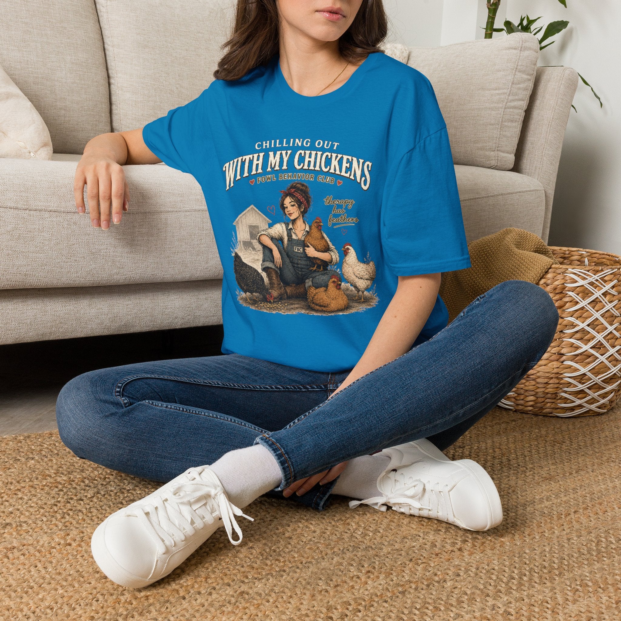 Chilling with my Chickens T-Shirt