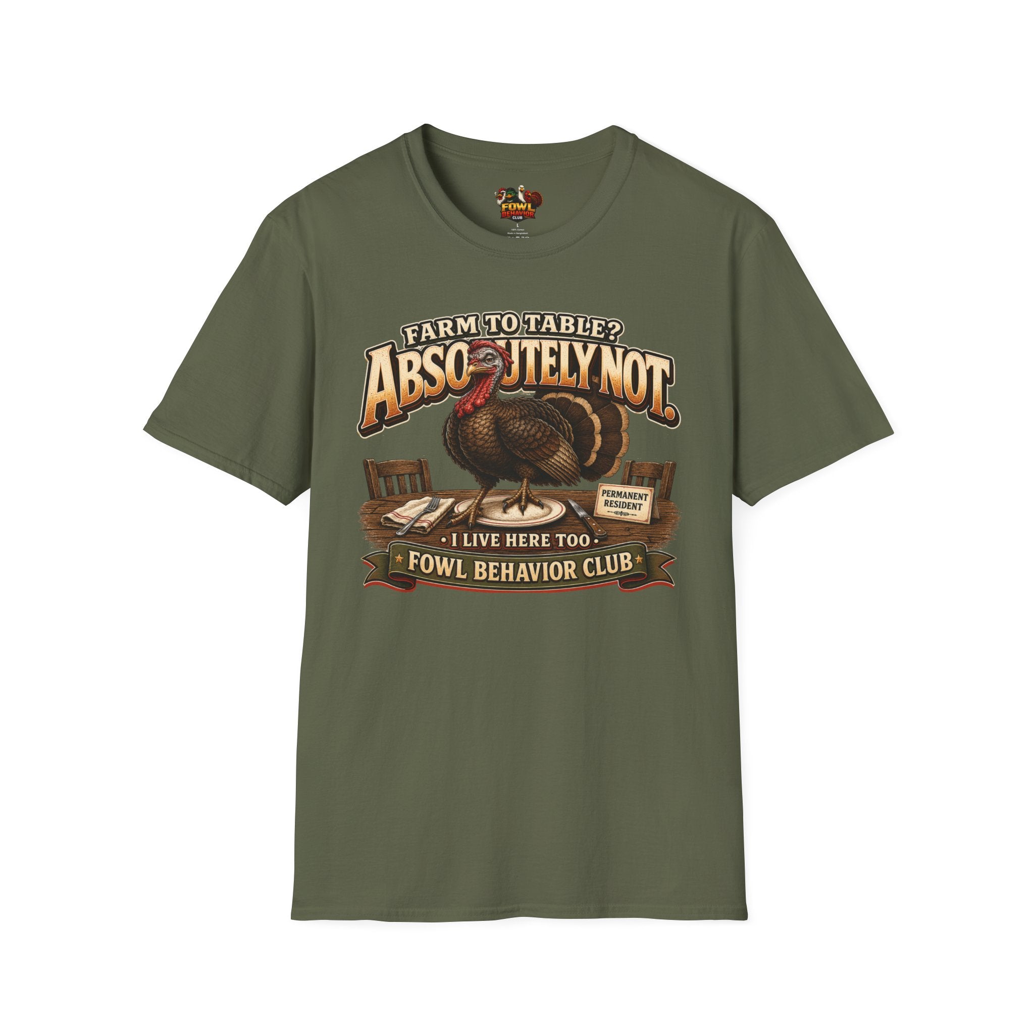 Farm to Table? Absolutely Not T-Shirt