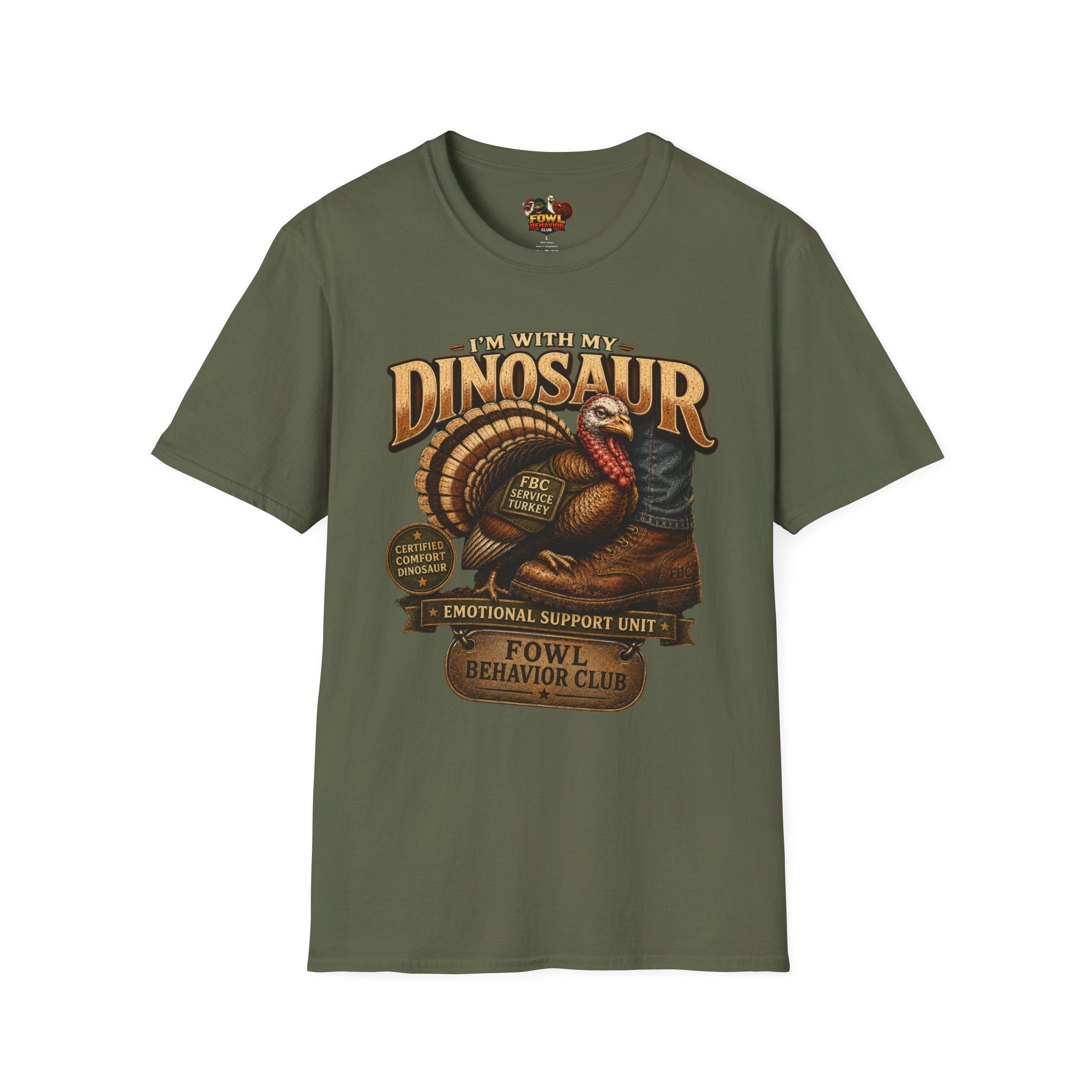 I'm with my Dinosaur T-Shirt