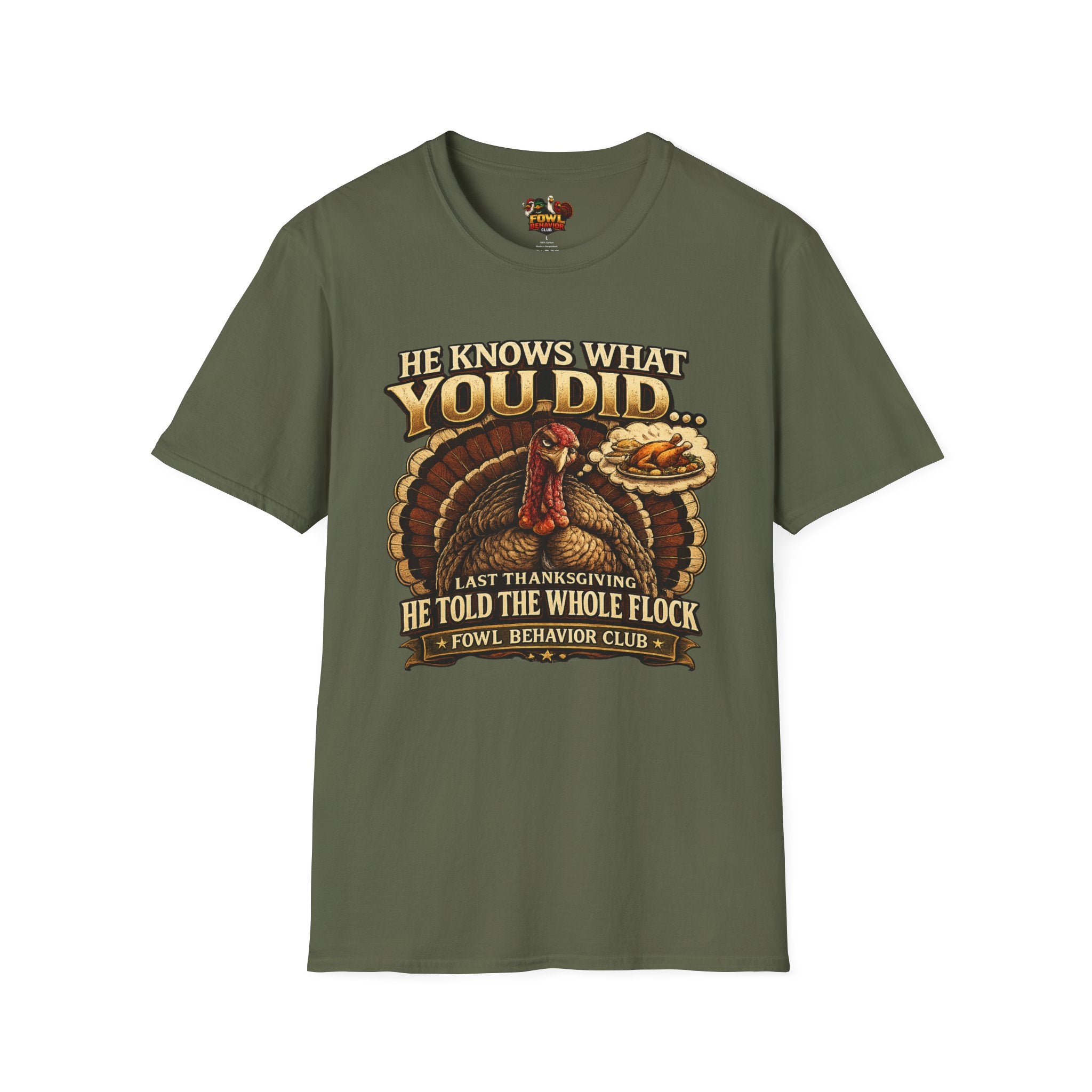 He knows what you did... T-Shirt