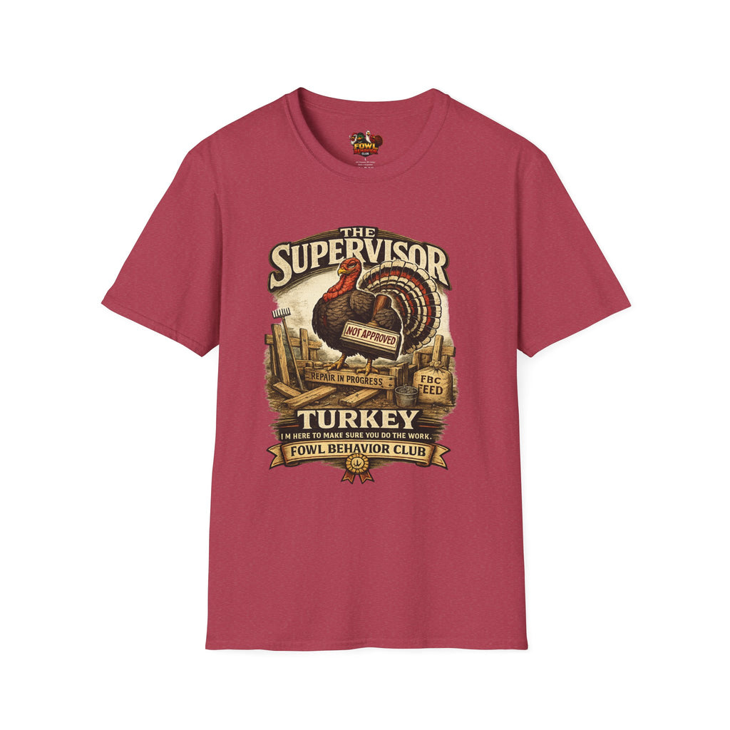 Supervisor Turkey T-Shirt