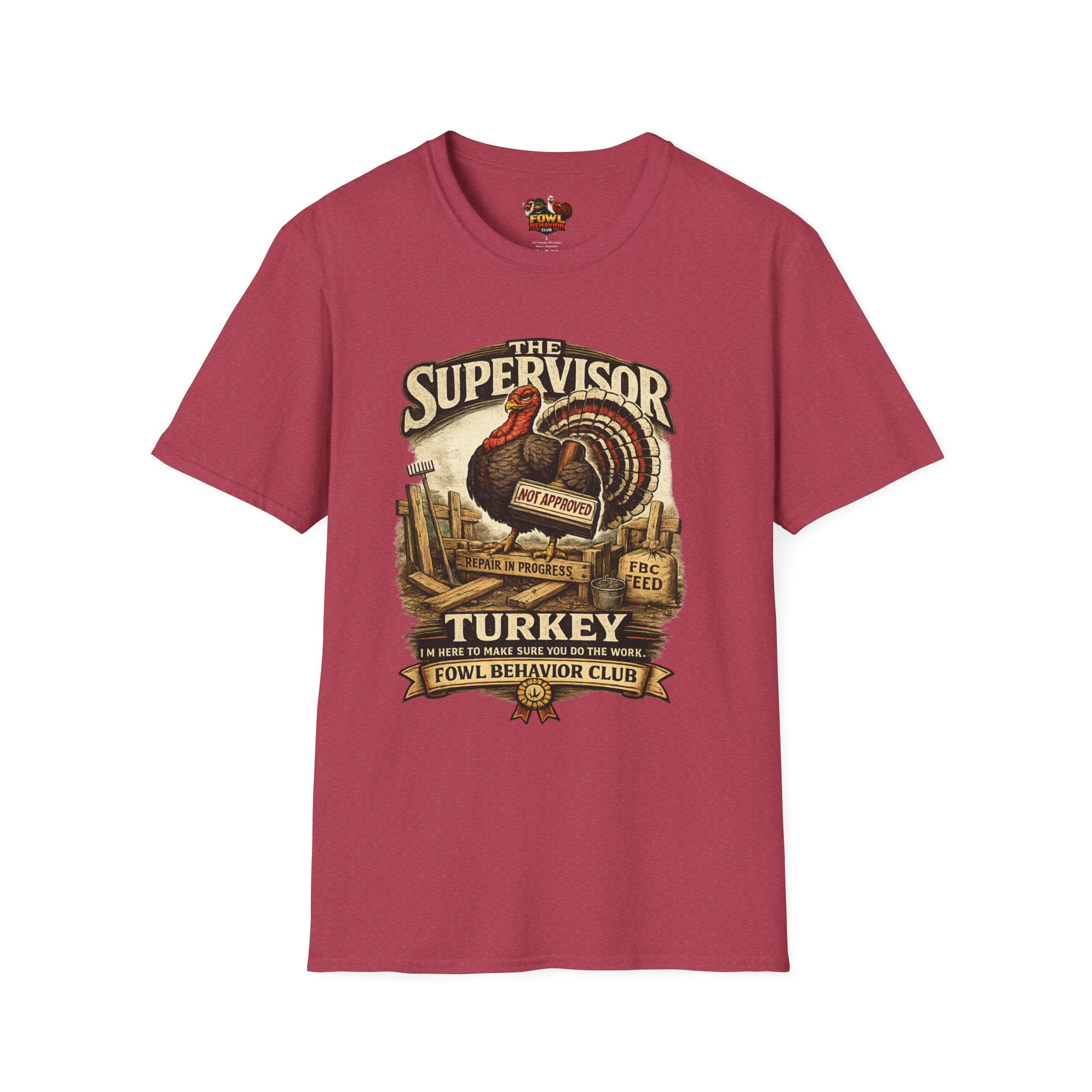 Supervisor Turkey T-Shirt