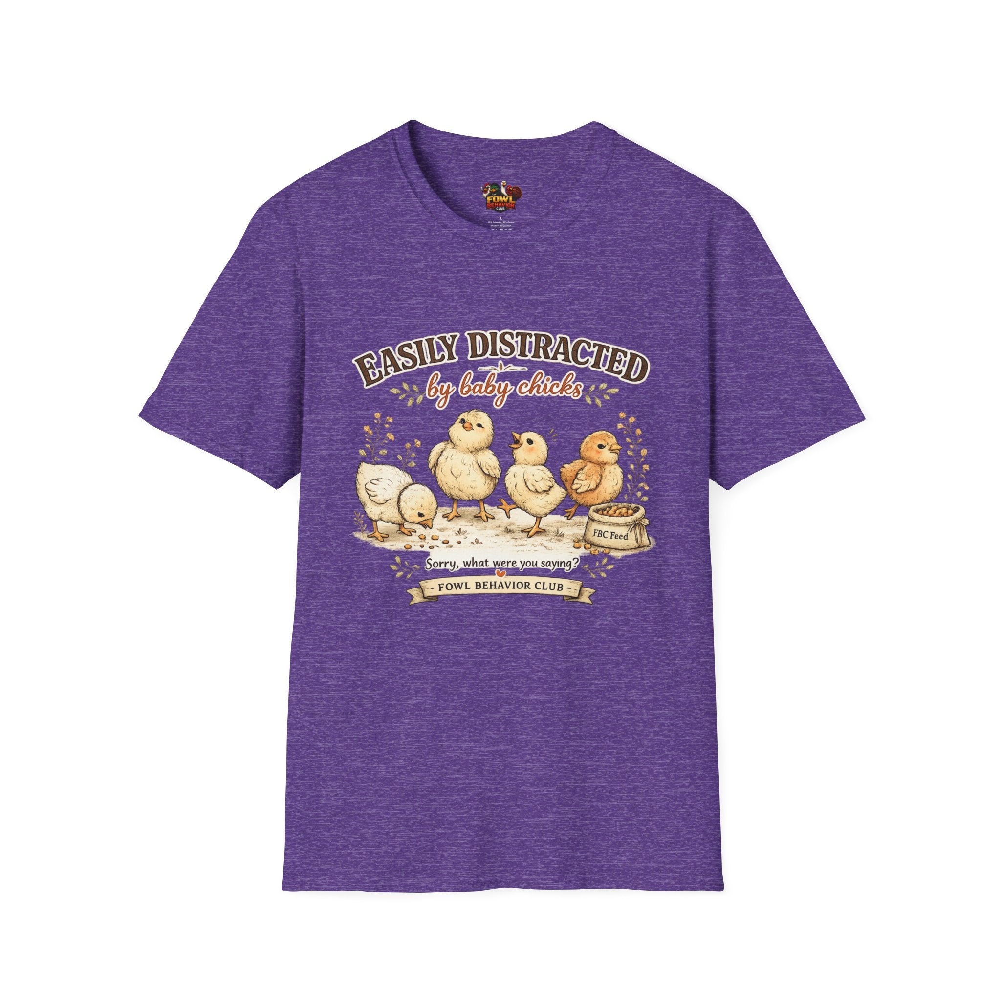 Easily Distracted by Baby Chicks T-Shirt