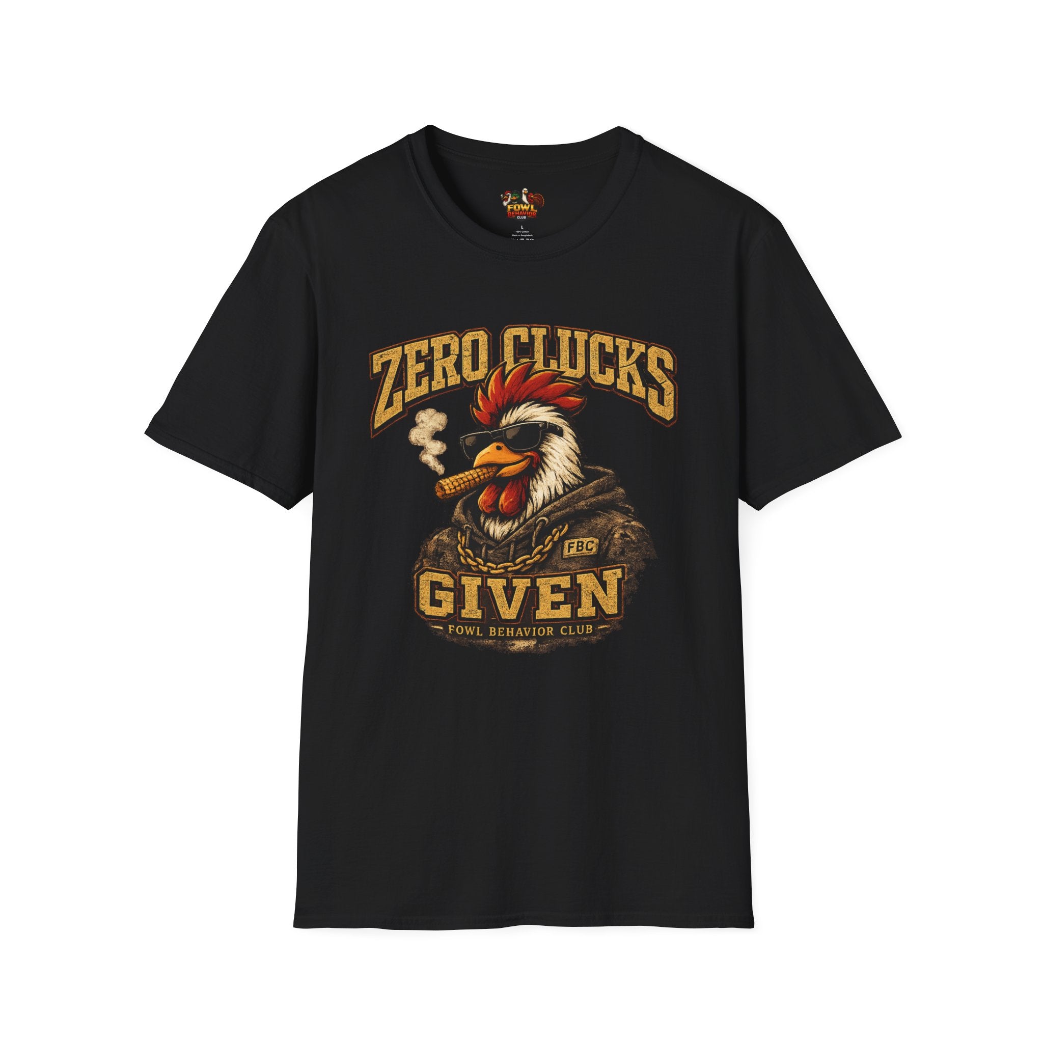 Zero Clucks Given T-Shirt