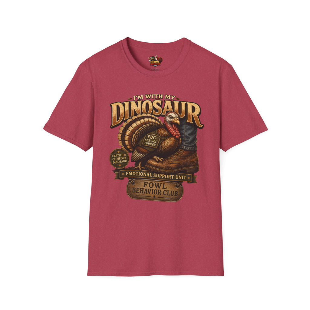 I'm with my Dinosaur T-Shirt
