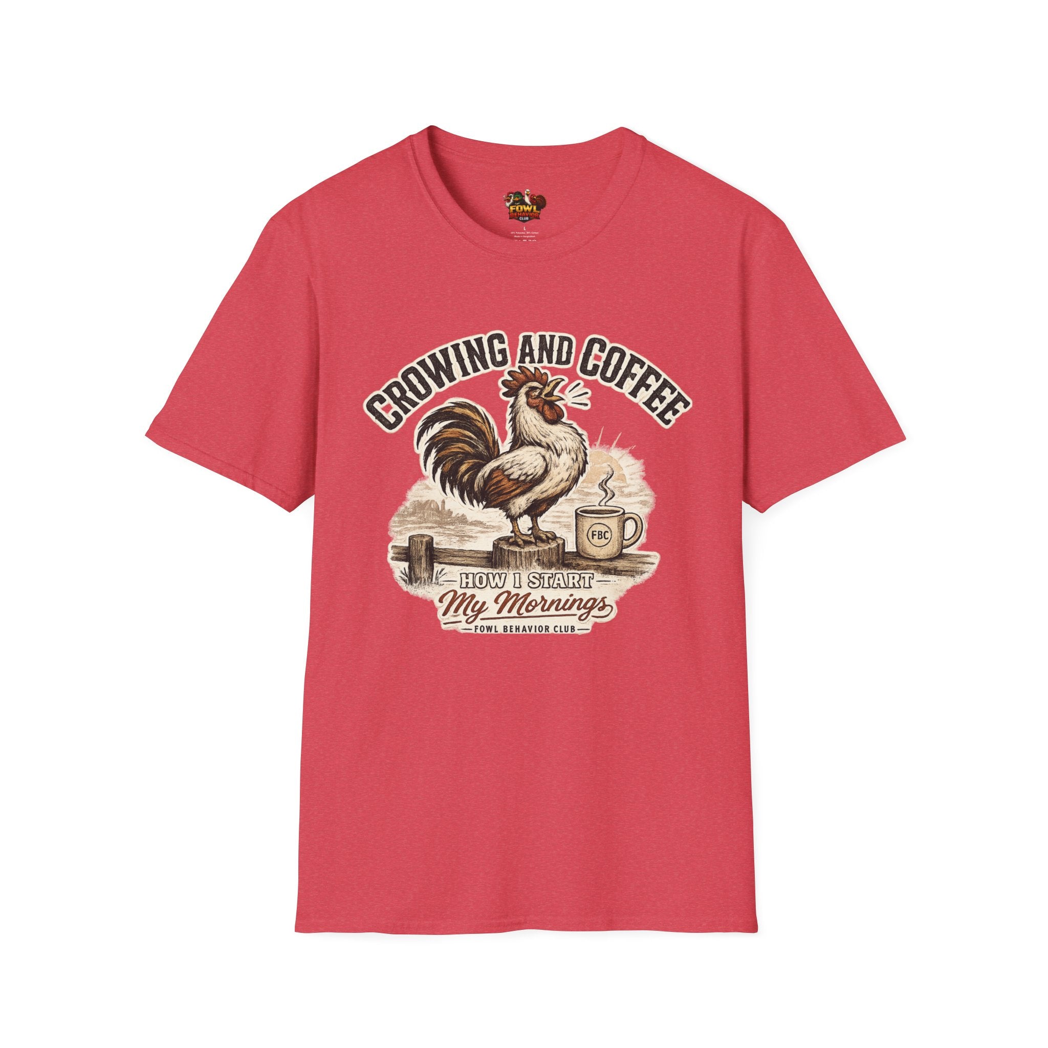 Crowing and Coffee T-Shirt