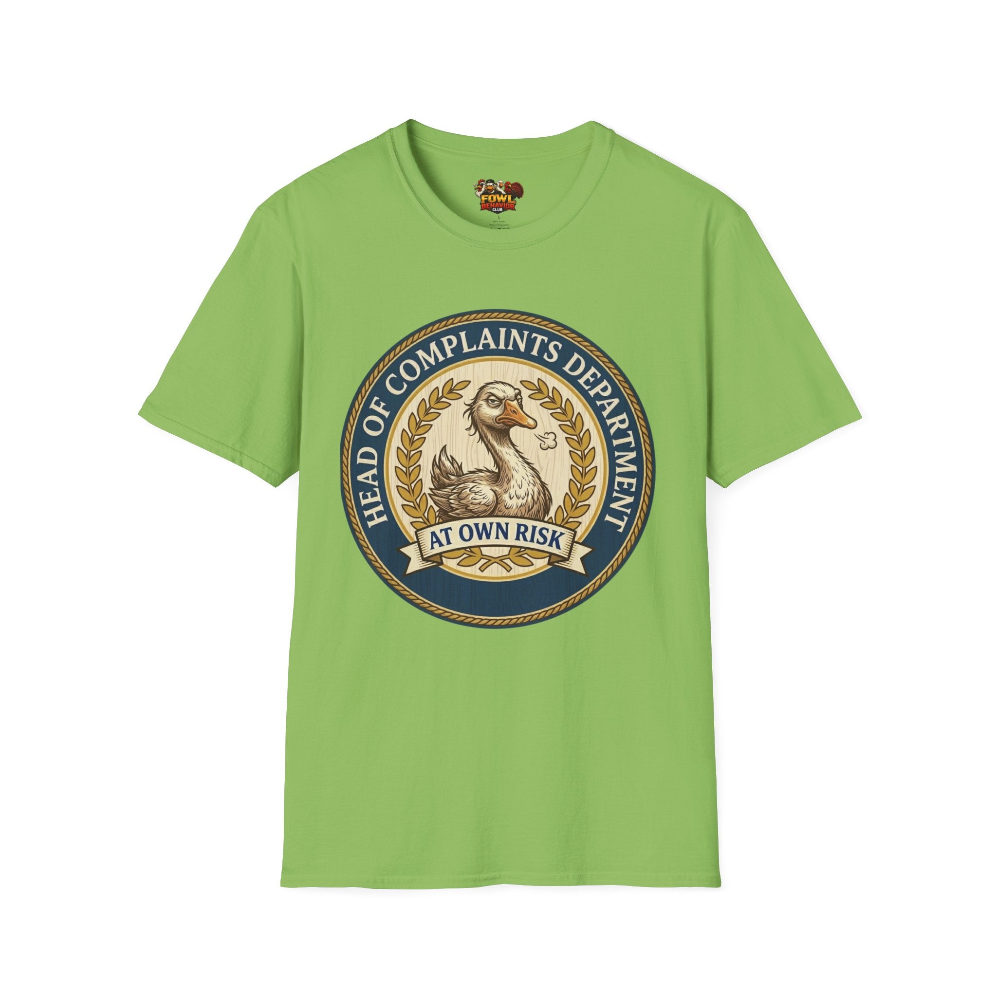 Head of Complaint Dept (Goose) T-Shirt
