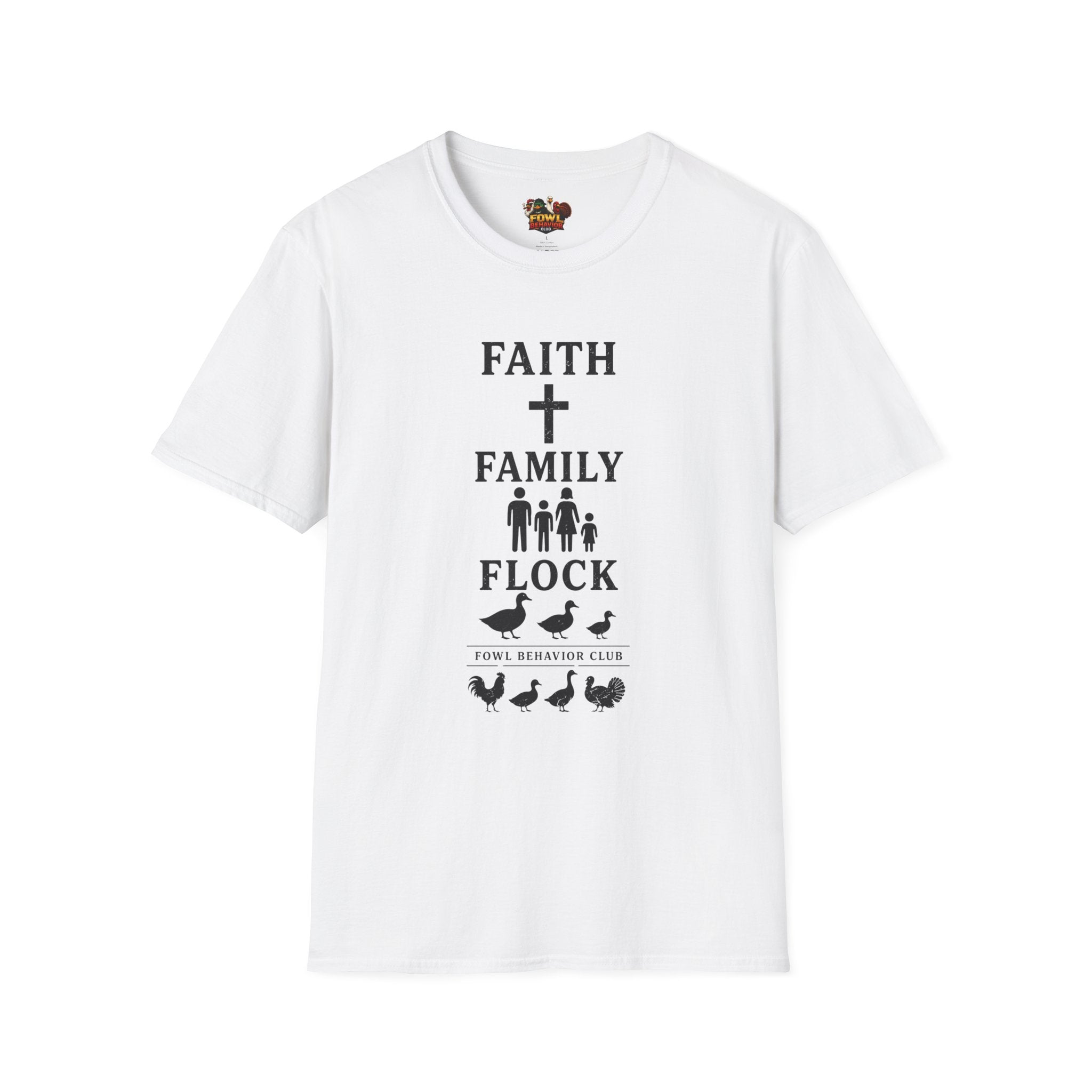 Faith Family Flock FBC (duck) T-Shirt