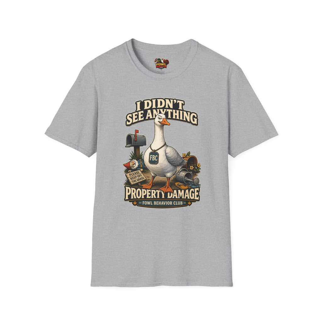 I didn't see anything T-Shirt