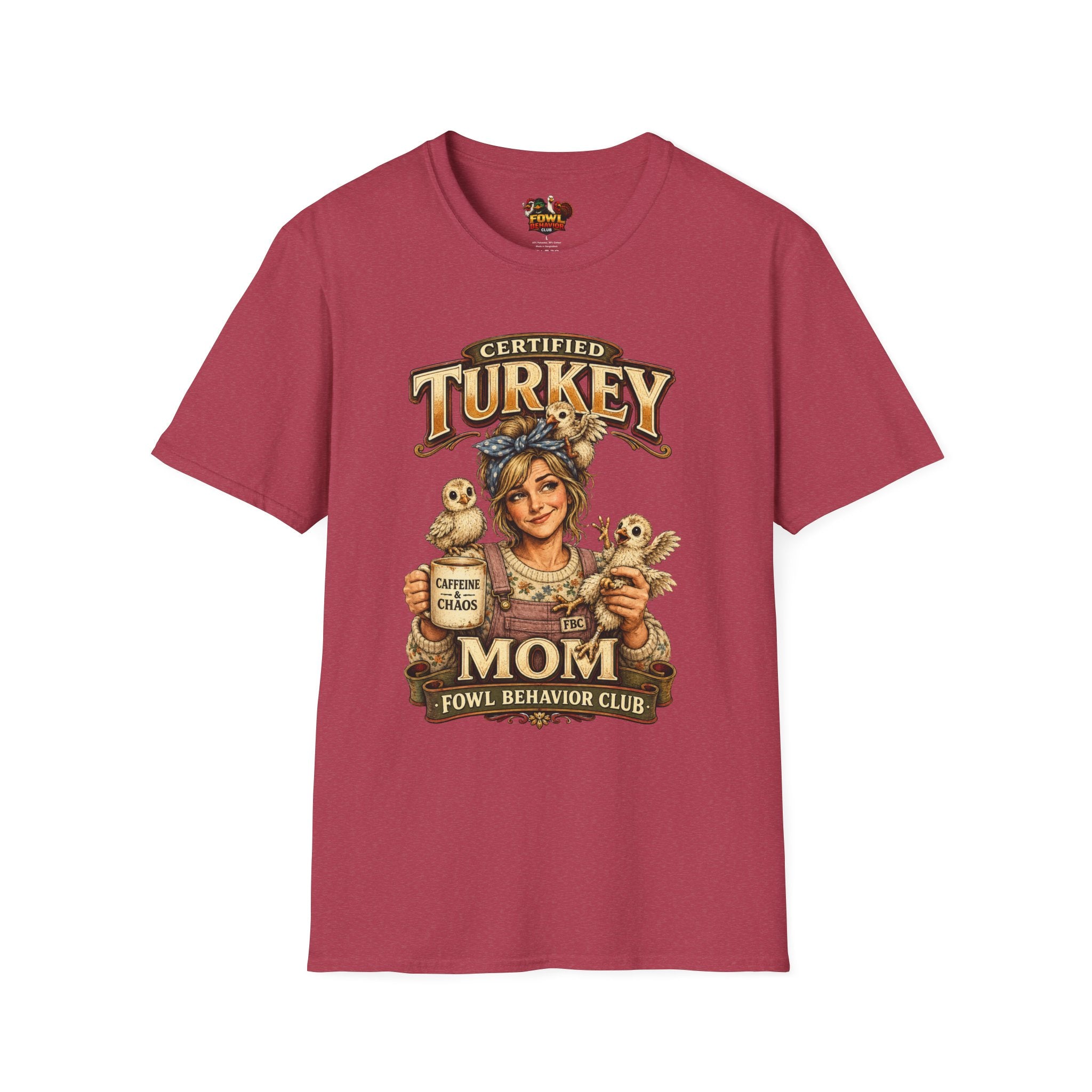 Turkey Mom Club T-Shirt