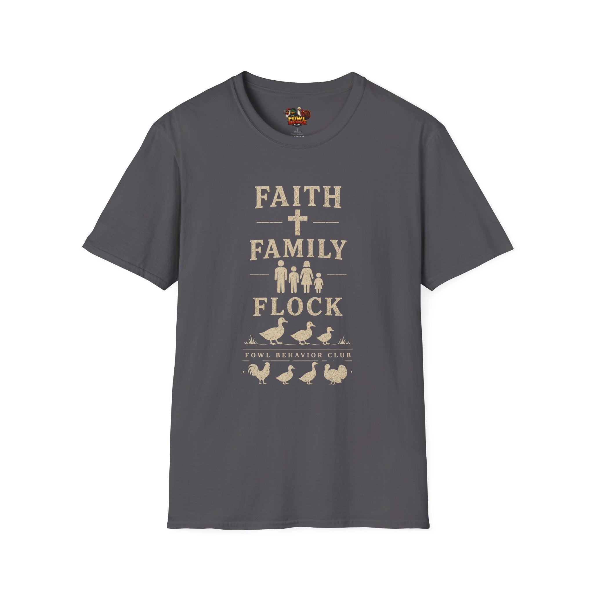 Faith Family Flock FBC (duck) T-Shirt