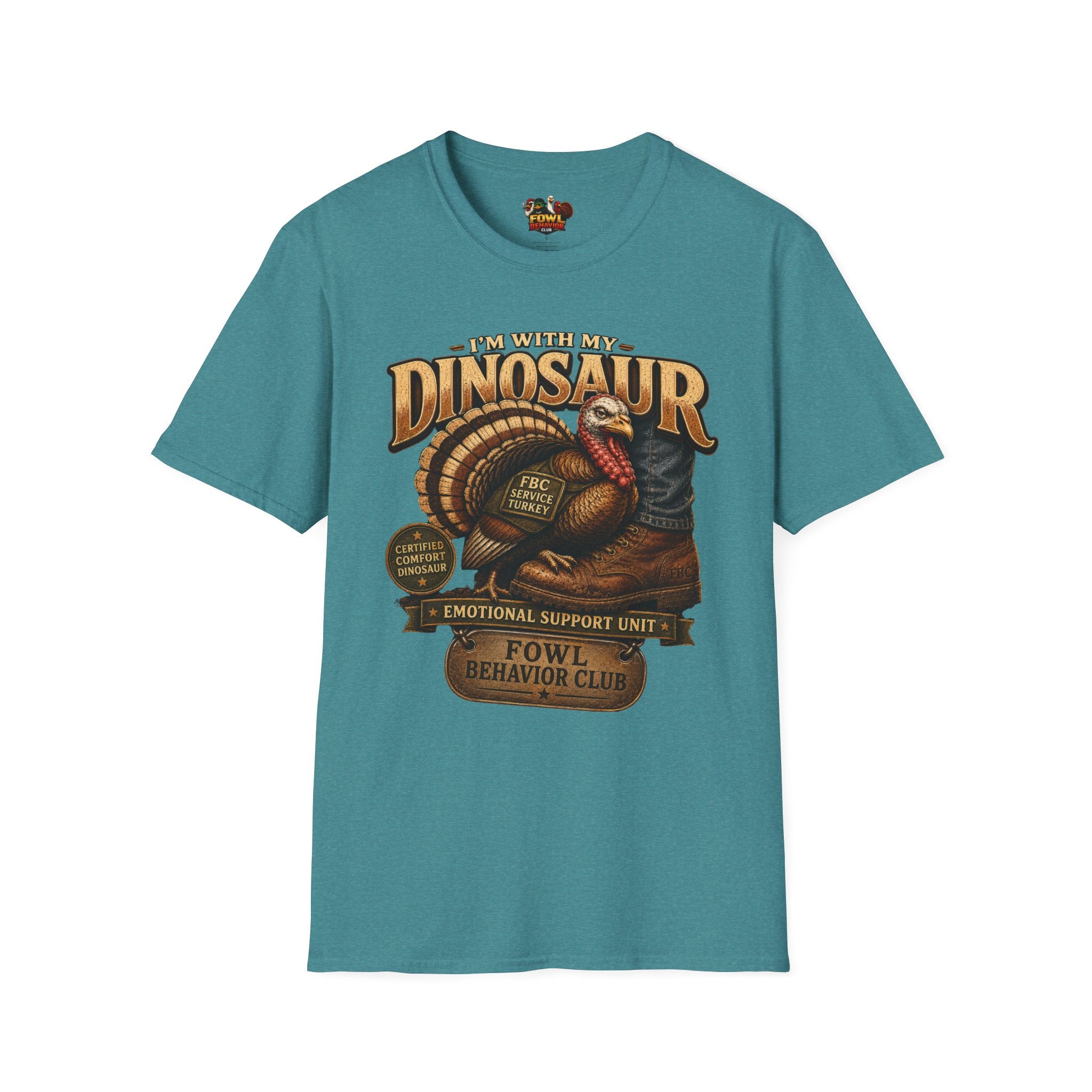 I'm with my Dinosaur T-Shirt