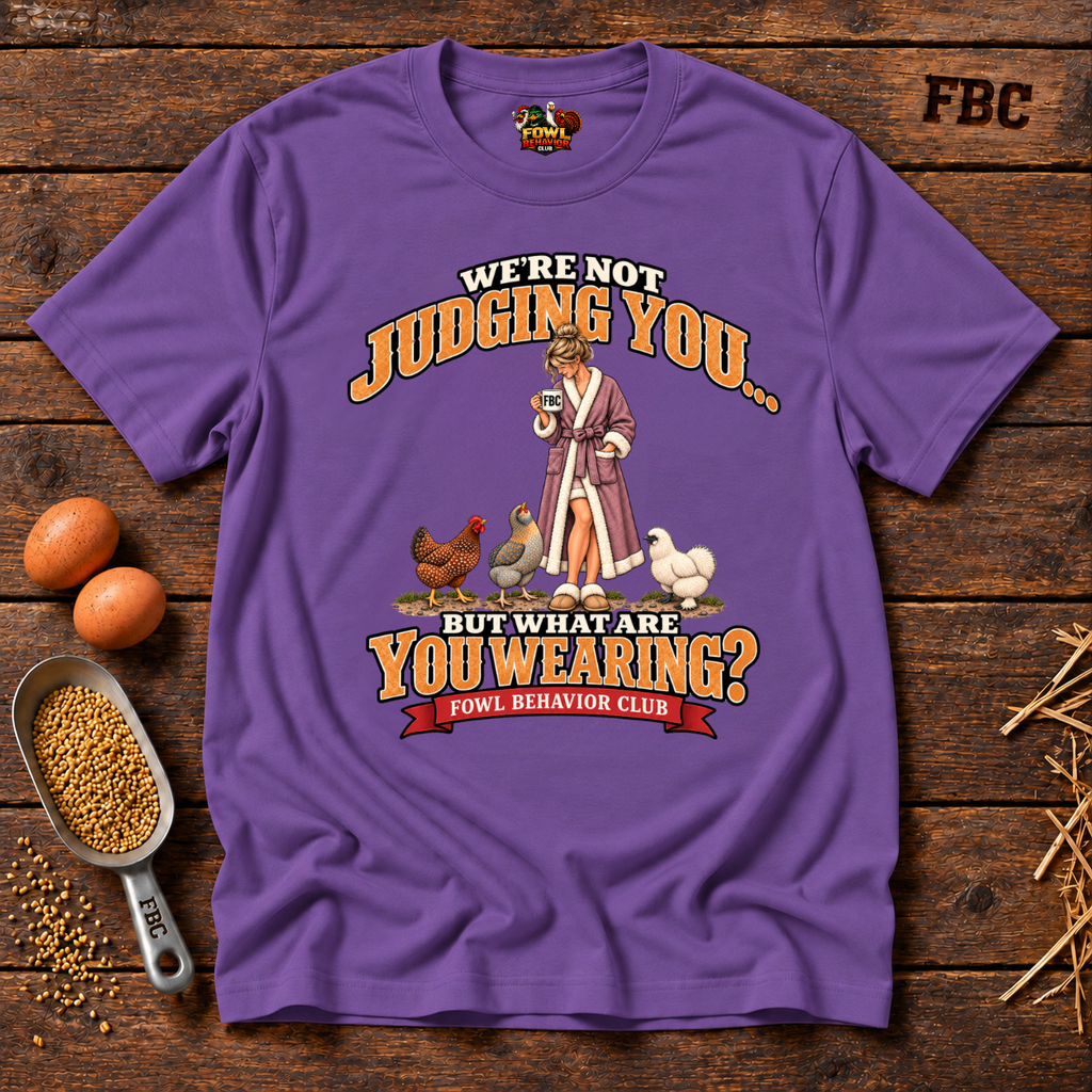 We're Not Judging you... Alt T-Shirt