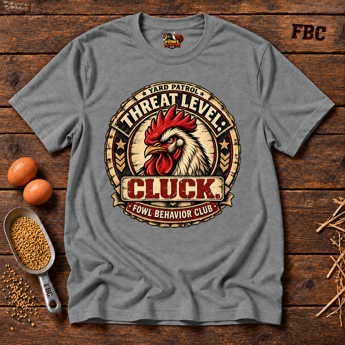 Threat Level: Cluck T-Shirt