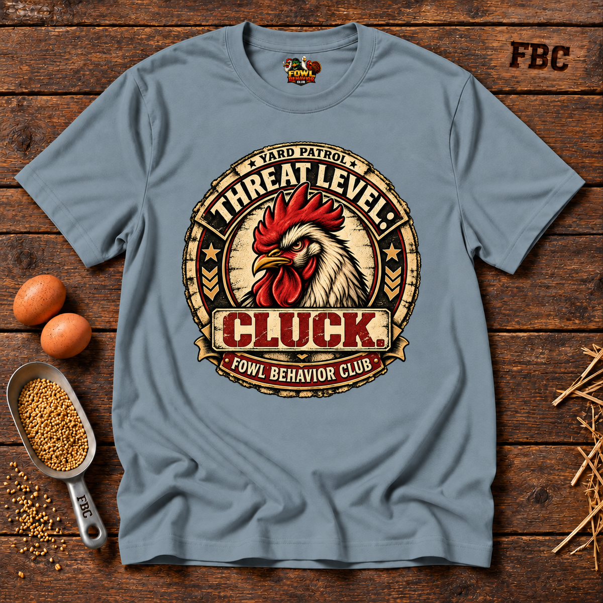 Threat Level: Cluck T-Shirt