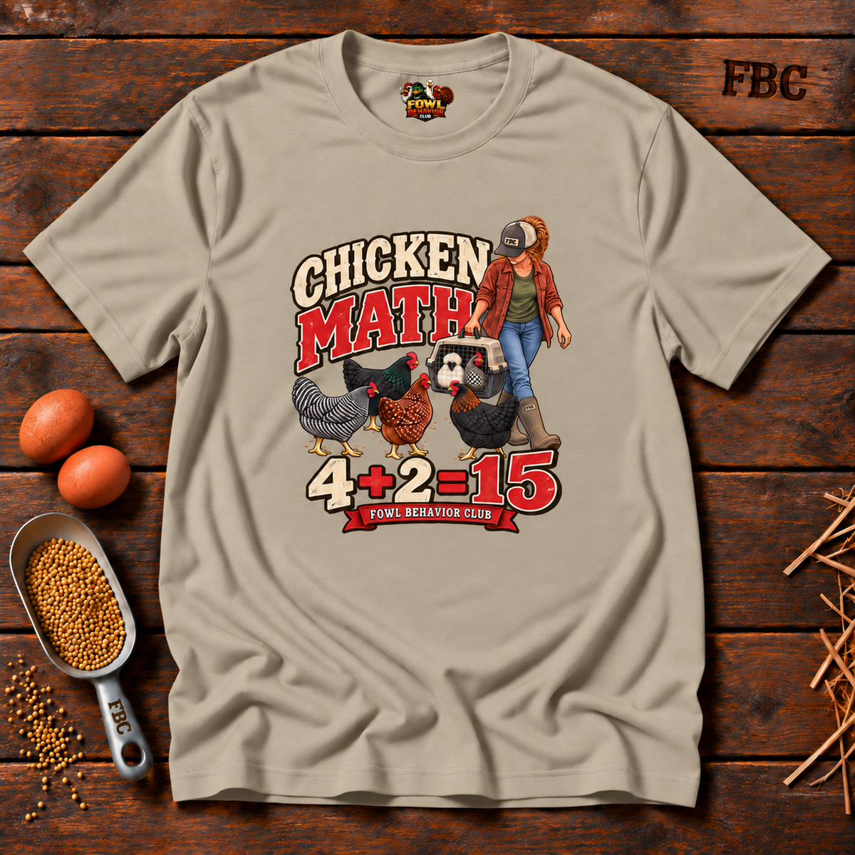 Chicken Math T-Shirt