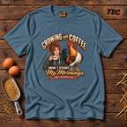 Crowing and Coffee Alternate T-Shirt