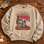 Chickens are my Therapy Sweatshirt
