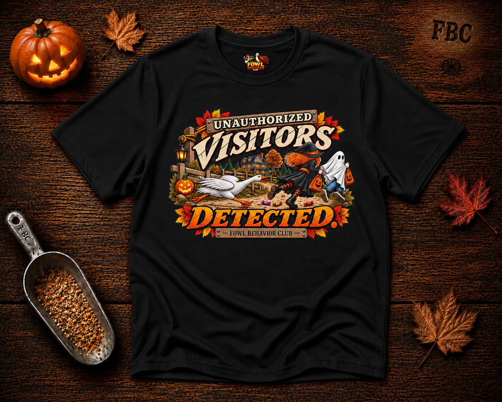 Unauthorized Visitors Detected T-Shirt