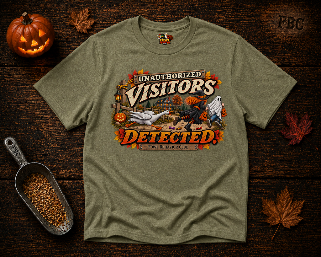 Unauthorized Visitors Detected T-Shirt