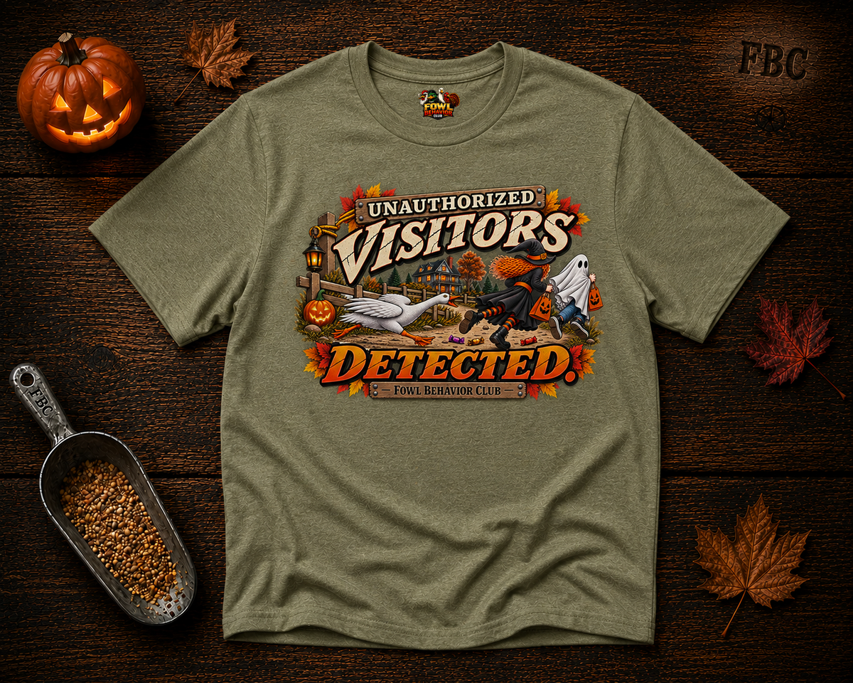 Unauthorized Visitors Detected T-Shirt