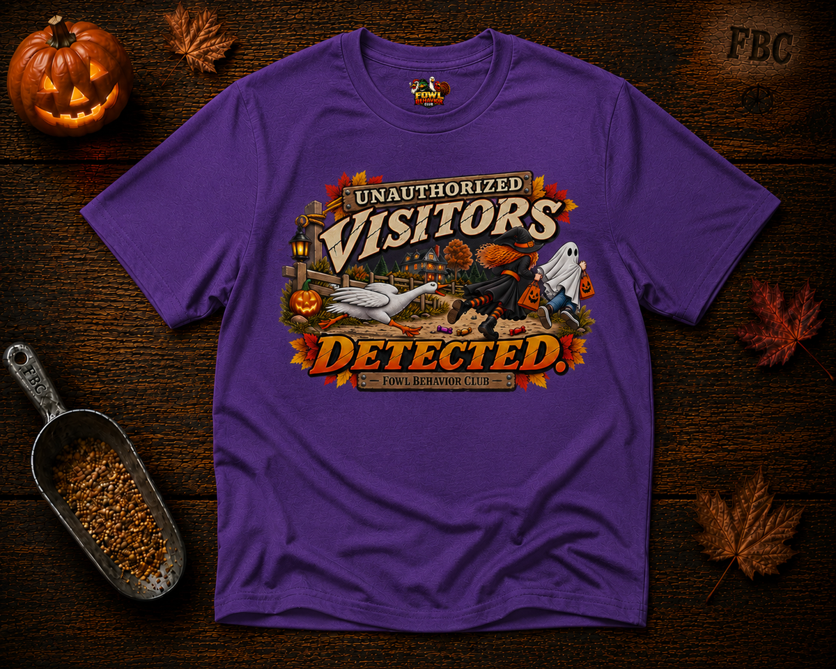 Unauthorized Visitors Detected T-Shirt