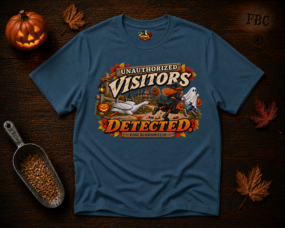 Unauthorized Visitors Detected T-Shirt