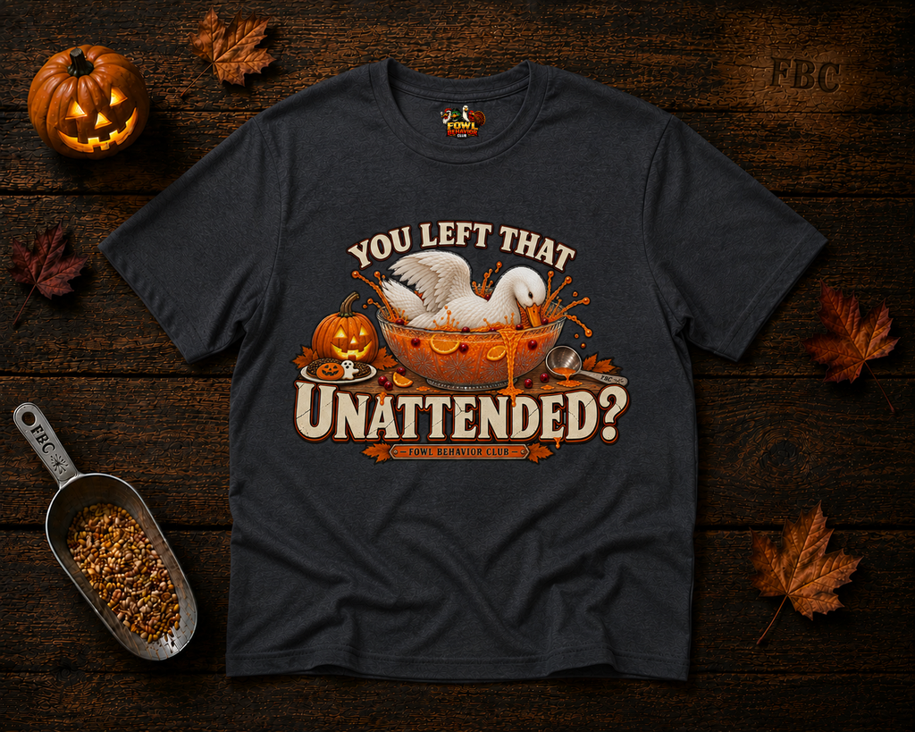 You left that Unattended? T-Shirt