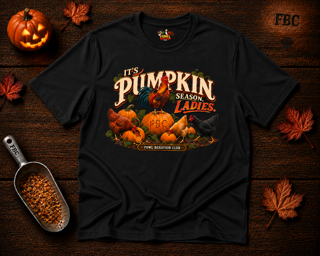 Its Pumpkin Season Ladies T-Shirt