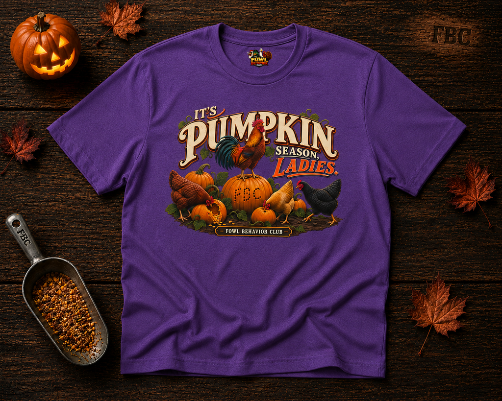 Its Pumpkin Season Ladies T-Shirt