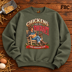 Chickens are my Therapy Sweatshirt